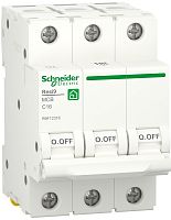 Выключатель автоматический Schneider Electric Resi9 3п 16A C 6кА  картинка